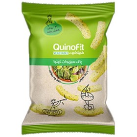 تصویر پاف کینوا سبزیجات کینوفیت وزن ۵۰ گرم 