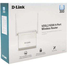 تصویر مودم روتر VDSL/ADSL بی سیم N300 دی لینک مدل DSL-224 