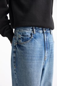 تصویر شلوار بگ مردانه | pull&bear Baggy jeans | وارداتی 