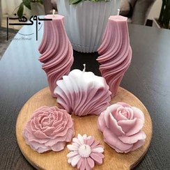 تصویر شمع فانتزی دکوری 6 تکه کد SH0۴۲ 