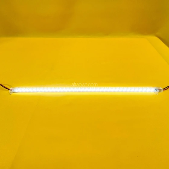 خرید و قیمت چراغ LED خطی نیم متری 220 ولت مهتابی با غلاف شفاف | ترب