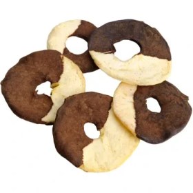 تصویر سیب خشک شکلاتی 