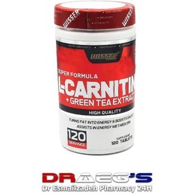 تصویر ویسر ال کارنتین+چای سبزWISSER L_CARNITINE+GRINTEA 