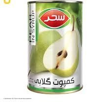 تصویر کمپوت گلابی سحر 