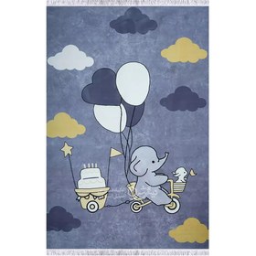 تصویر فرش کودک طرح فیل کوچولو کد DC101261 