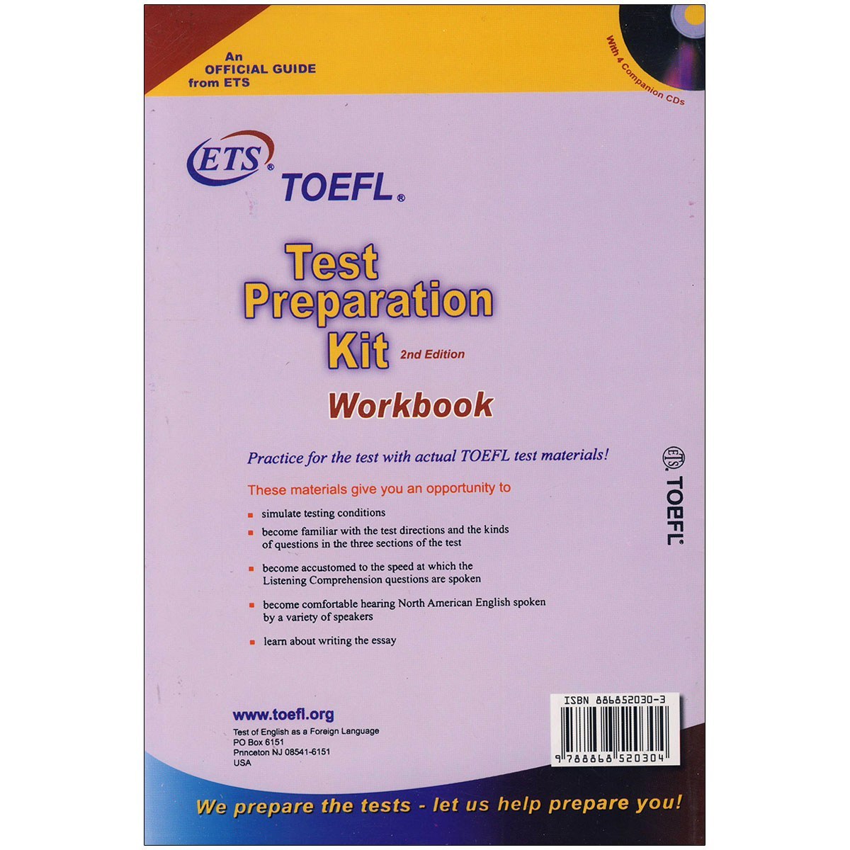 خرید و قیمت TOEFL Test Preparation Kit | ترب