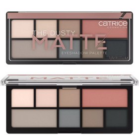 تصویر پالت سایه کاتریس مدل داستی مات Catrice Dusty Matte 