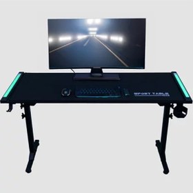 تصویر میز گیمینگ نکو مدل F14 RGB از MDF 