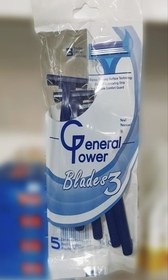 تصویر تیغ ژیلت Generalpower بسته ۵ عددی 