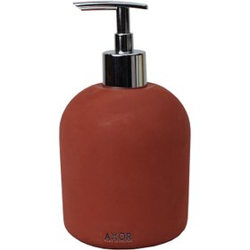 تصویر جا مایع دستشویی سنگی AXOR (آکسور) مدل Rosalina (روزالینا) رنگ آجری( pdcm5) 