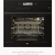 تصویر فر توکار کن مدل E6500 مشکی Can  Built-in Oven-Black