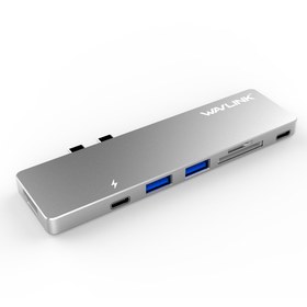 تصویر هاب USB-C ویولینک مدل WL-UHP3405M ا WL-UHP3405M USB-C HUB WL-UHP3405M USB-C HUB