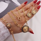 تصویر سرویس ورساچه تیفانی رنگ ثابت استیل اصلی 