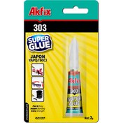 تصویر چسب قطره‌ای آکفیکس AKFIX 303 ا AKFIX 303 Drip Adhesive AKFIX 303 Drip Adhesive
