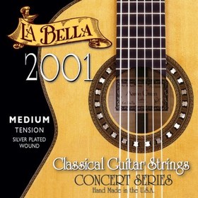 تصویر La Bella 2001 Hard Tension Classical Guitar Strings 