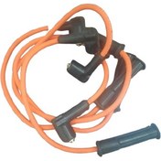 تصویر وایر شمع تقویتی پراید ساژم دوسر برنجی مقاومت صفر 