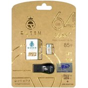 تصویر کارت حافظه ظرفیت 64 گیگابایت کوئین تک مدل +Elite pro 566X 