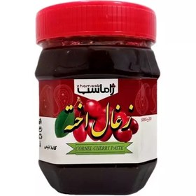 تصویر رب زغال اخته ژاماسب - رب ذغال اخته طبیعی - چاشنی زغال اخته 500 گرم محیا 