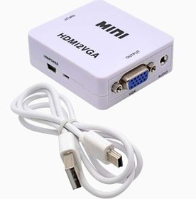 تصویر مبدل HDMI به VGA وی نت مدل V-COHD2VGAM 