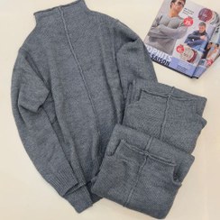 تصویر بافت یقه ایستاده مردانه/زنانه 