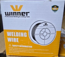 تصویر سیم جوش توپودری وینر سایز ۰.۸ میلی‌متر یک کیلویی بدون گاز CO2 