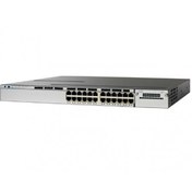 تصویر سوئیچ سیسکو مدل WS-C3850-24T-S استوک Cisco WS-C3850-24T-S 24Port Switch Stock