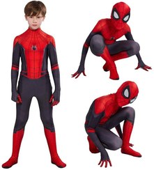 تصویر لباس اسپایدرمن ۱۱۵ سانتی‌متری برند alfa.life Compatible Spiderman Costume 115cm