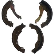 تصویر لنت ترمز عقب رنو پارس تندر 90 کد 30126 جهان لنت brake shoes for cars