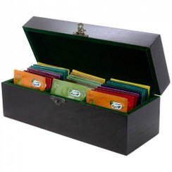 تصویر دمنوش کادویی چوبی 30 عددی مهرگیاه 