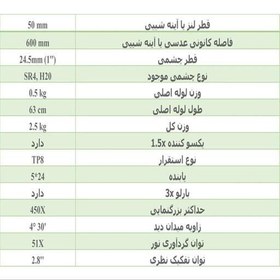 تصویر تلسکوپ مدل 450x به همراه سه پایه بلند و بارلو 3برابرکننده 