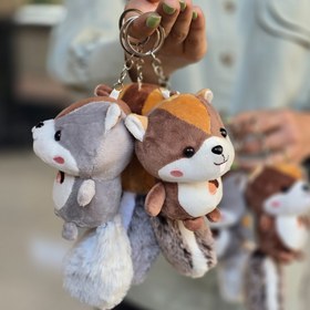 تصویر آویز سرکلیدی سنجاب 