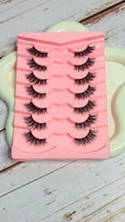 تصویر پک هفت جفتی مژه های شی ان 