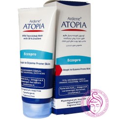 تصویر لوسیون شوینده بدن و صورت اگزوپرو آتوپیا آردن Ardene Atopia Eczopro Emollient Rich Cleanser For Face And Body 