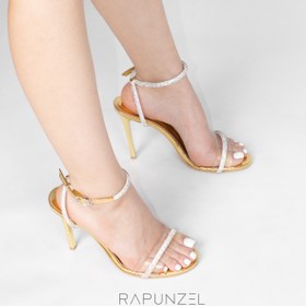 تصویر صندل راپونزل طلایی آینه ای 