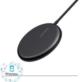 تصویر شارژ بیسیم مناسب آیفون مدل WXJK-F01 Simple Mini Magnetic Wireless Charger برند Baseus 