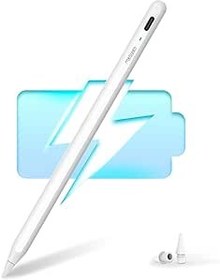 تصویر Metapen Pencil A8 برای iPad 2018-2023، 2 برابر شارژ سریعتر/رد کف دست/حساسیت شیب قلم ايباد قلم قلم سازگار اپل iPad 10th~6th Gen, iPad Pro 12.9''/11'', iPad Air 3rd-5th, iPad Mini 5/ 6 - ارسال 20 روز کاری ا Metapen Pencil A8 for iPad 2018-2023, 2X Faster Charge/Palm Rejection/Tilt Sensitivity قلم ايباد Stylus Pen Compatible Apple iPad 10th~6th Gen, iPad Pro 12.9''/11'', iPad Air 3rd-5th, iPad Mini 5/6 Metapen Pencil A8 for iPad 2018-2023, 2X Faster Charge/Palm Rejection/Tilt Sensitivity قلم ايباد Stylus Pen Compatible Apple iPad 10th~6th Gen, iPad Pro 12.9''/11'', iPad Air 3rd-5th, iPad Mini 5/6