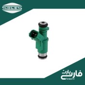 تصویر سوزن انژکتور 3سوراخ سبز سمند-206 تیپ2 سولس 
