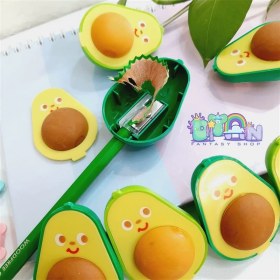 تصویر تراش مخزن دار و پاک کن طرح آواکادو 