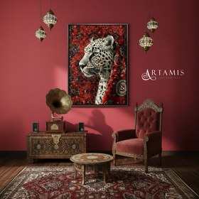 تصویر تابلو شاسی تاریخی یوزپلنگ ایرانی H1 