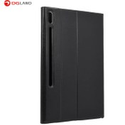 تصویر کیف کلاسوری چرم مناسب برای تبلت سامسونگ Galaxy Tab S7 FE T735 Bag For Samsung Galaxy Galaxy Tab S7 FE T735