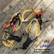 تصویر تیر و کمان مدل ۳ کش دسته فولادی 