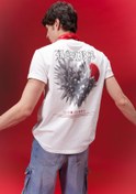 تصویر تی شرت آستین استاندارد چاپ شده مردانه | دفکتو Defacto C3466AX24SP 