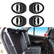 تصویر دستگیره داخلی سایپا آبکاری کروم بسته ۴ عددی 