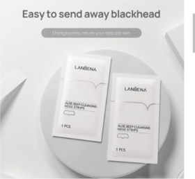 تصویر چسب جوش سر سیاه بینی ورقه ای سفید اصلی 