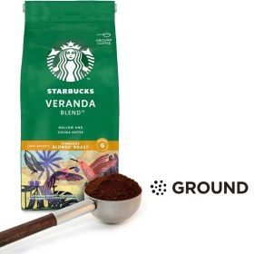 تصویر پودر قهوه استارباکس مدل وراندا - ۲۰۰ گرمی Starbucks Veranda Blend Ground Coffee - 200gr