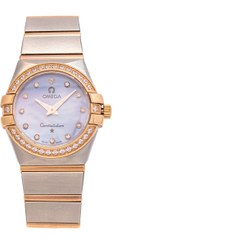 تصویر ساعت مچی عقربه ای زنانه امگا کانستلیشن مدل 888/2 Omega 888 Women Watch