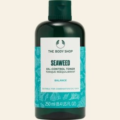 تصویر تونر پاک کننده بادی شاپ مدل seaweed oil-balancing در حجم 250میلی لیتر ا Seaweed oil balancing body shop cleansing toner 250ml Seaweed oil balancing body shop cleansing toner 250ml