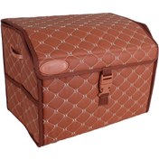 تصویر جعبه نظم دهنده صندوق عقب خودرو بابل کارپت مدل صحرا گلدوزی 