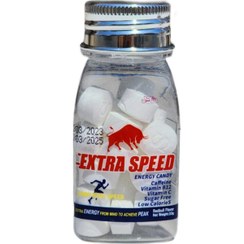 تصویر قرص انرژی زا ۲۳ گرمی بدون قند EXTRA SPEED