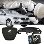 تصویر مجموعه کامل ایربگ های جلو داشبورد تارا - اصلی ایساکو 